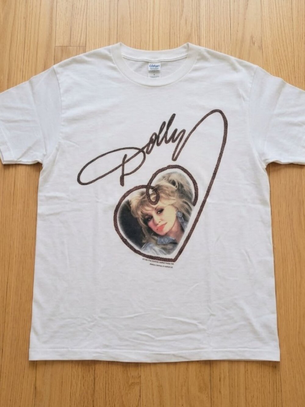 DOLLY PARTON Tshirt Country rock Jolene cowboay madonna bjork 70s Reprint